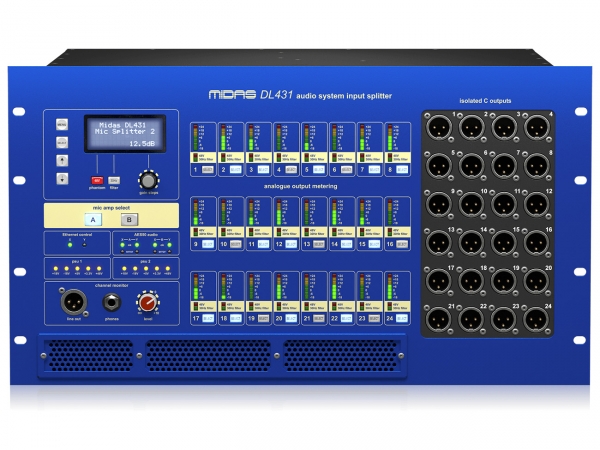  MIDAS Audio Pro Series DL431 Used, Second hand 