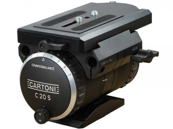  Cartoni C20S tripod dutch head Used, Second Hand 