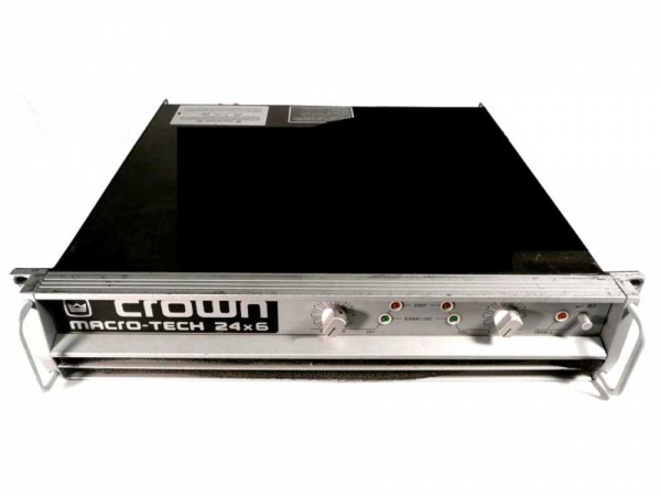  Crown Audio Macro-Tech 24x6 Used, Second hand 