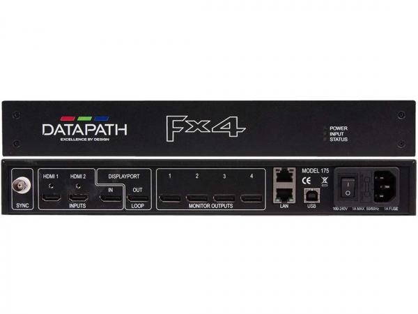  DATAPATH FX4 DP-Display Port Used, Second hand 