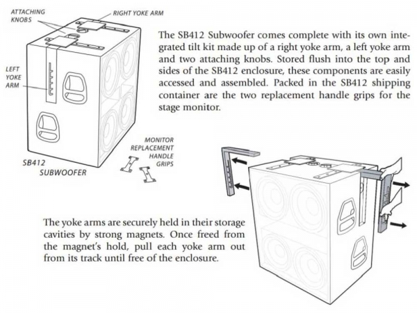  Eastern Acoustic Works SB 412 Used, Second hand 