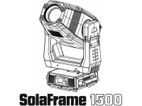 High End Systems SolaFrame 1500 LED Used, Second hand 