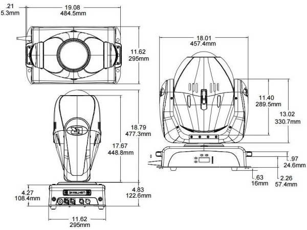  High End Systems Studio Beam Used, Second hand 