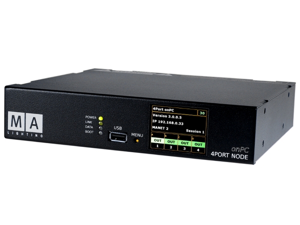  MA Lighting MA 4Port Node onPC Used, Second hand 