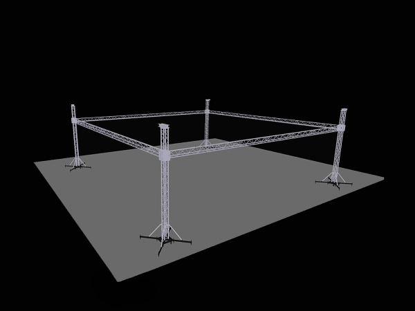  Prolyte S-52f 2T Complete Ground Support Used, Second hand 