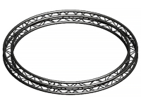  Prolyte H30V-L600 Square Circle Truss Black Used, Second hand 