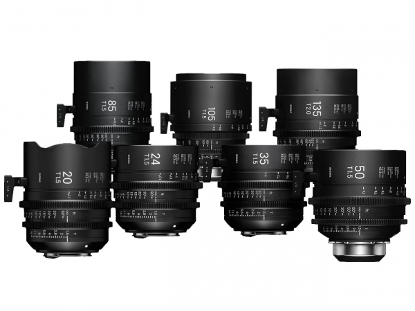  SIGMA FF High-Speed Prime Camera Lens Package Used, Second Hand 