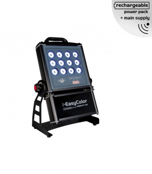  Studio Due Lighting Easy Color 12 battery LED Used, Second hand 