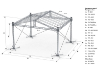  VMB 12x10m Ground Support Ex-demo, Like new 