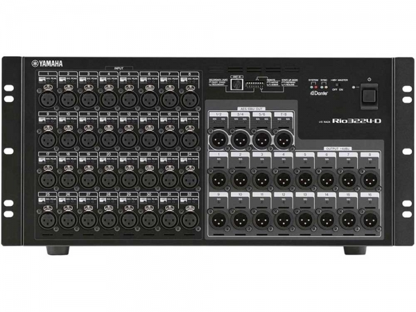  Yamaha Pro Audio RIO3224-D I/O Rack Ex-demo, Like new 