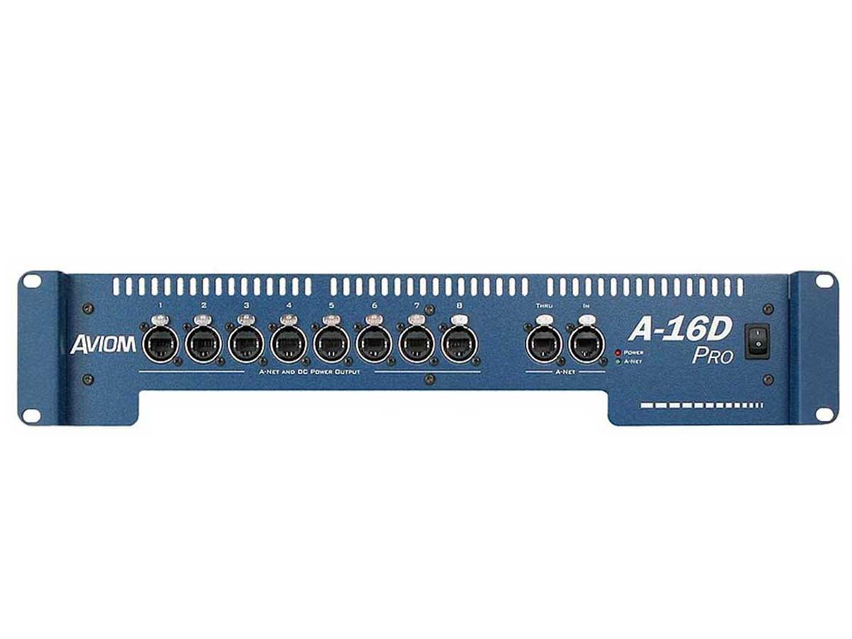 Aviom A-16 Personal Mixer — AudioTechnology