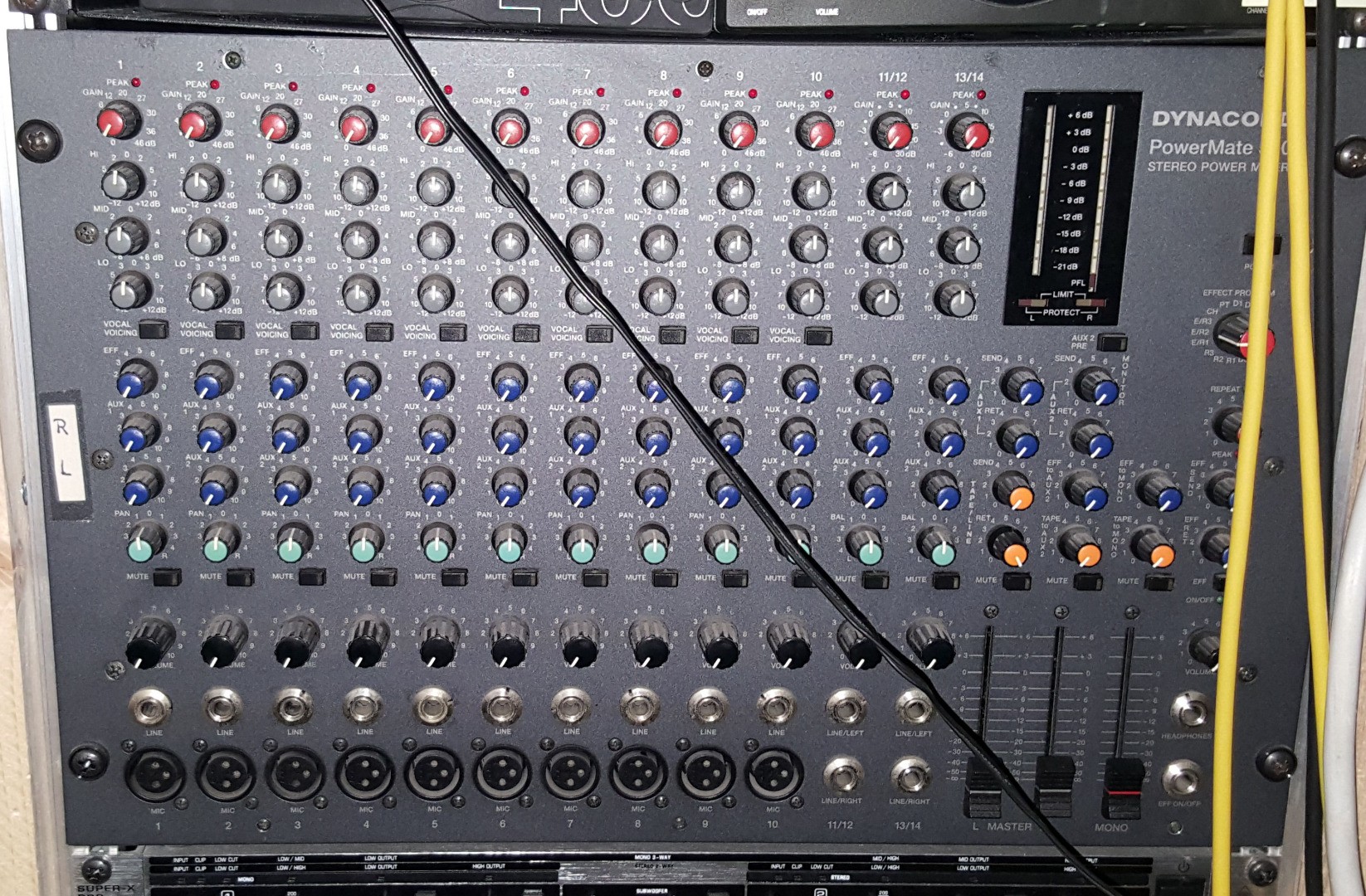 Used, Second hand DYNACORD PowerMate 500 Powered Analogue Audio Mixer